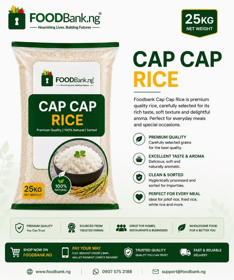 Cap Rice 25 Kg